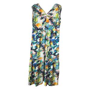 Dolcezza Artwear Tie Shoulder Dress NWT